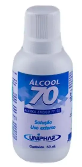 Alcool 70 Para Curativo 50ml Tributos 0.00