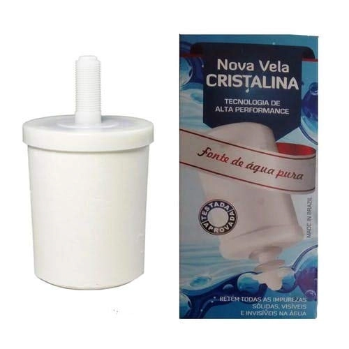 Vela para Filtro Carvão Elite Branca