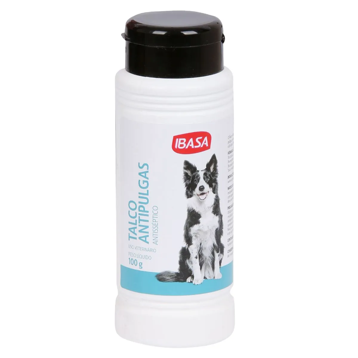 Talco Antipulgas Antisséptico Ibasa 100g