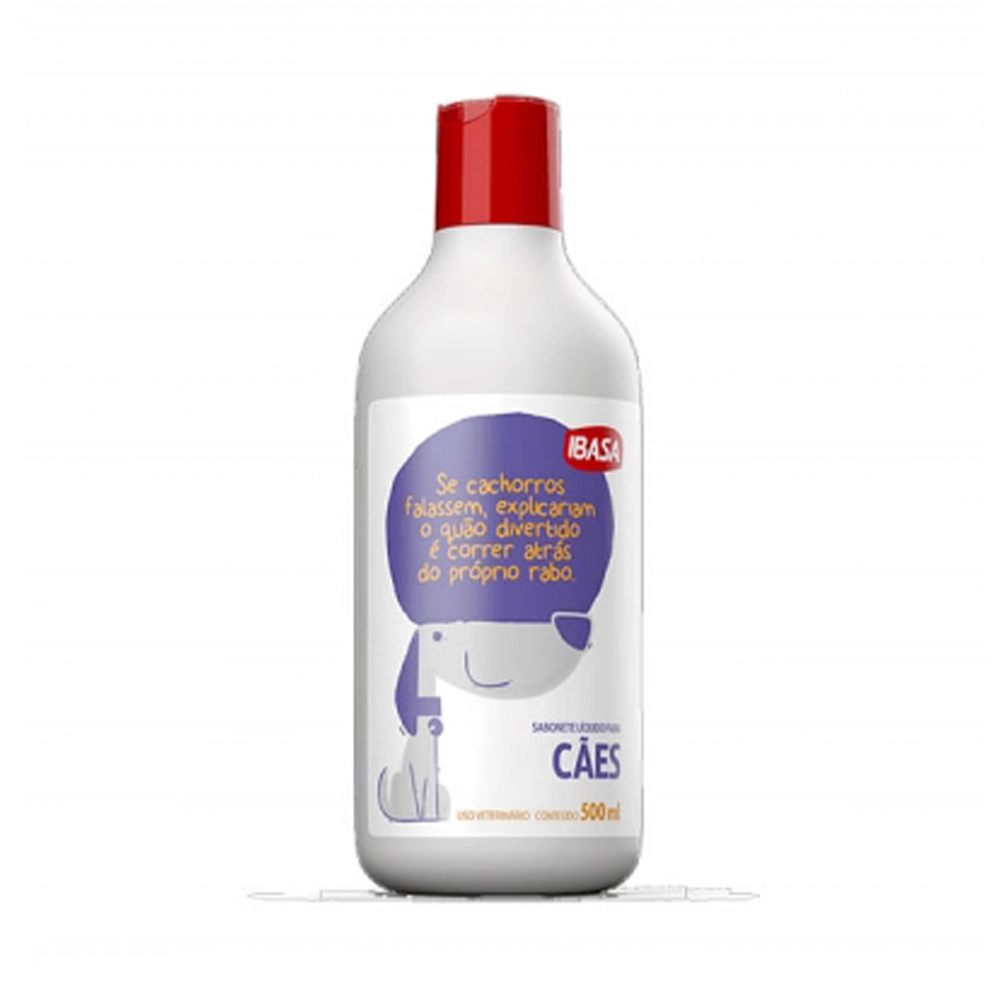 Sabonete Liquido Para Caes 500ml Ibasa