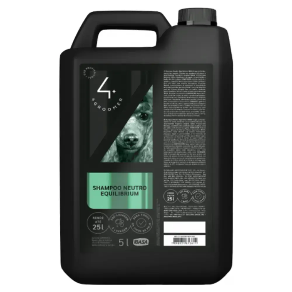 Shampoo Neutro Equilibrium Uso Profissional Ibasa 5l