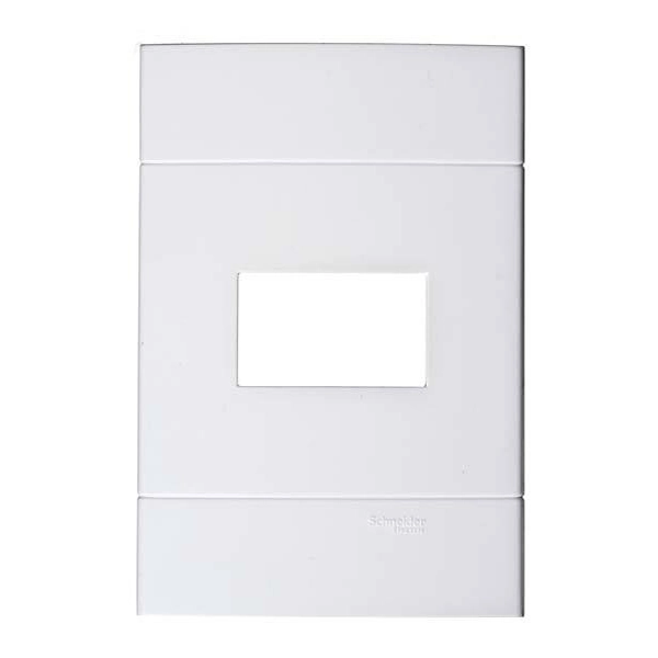 Placa 4X2 1 Módulo Branco Lunare Schneider