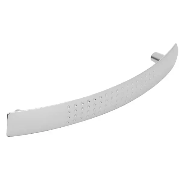 Puxador para Móveis 128mm Zamac Cromado Prata Bskf