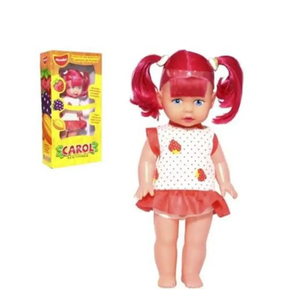 Brinq.boneca Carol Frutinhas Morango