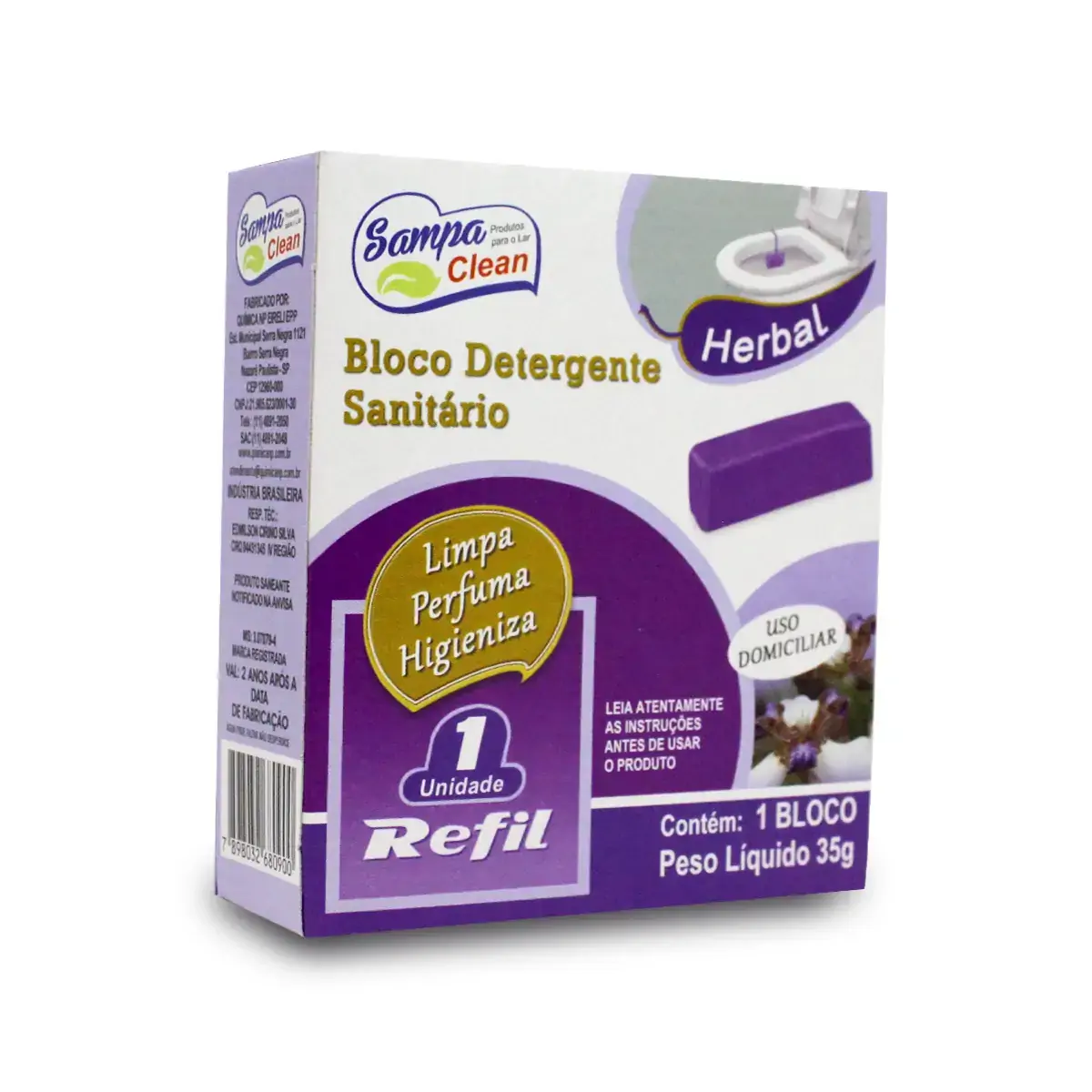 Bloco Sanit Dia Dia Ref Herbal