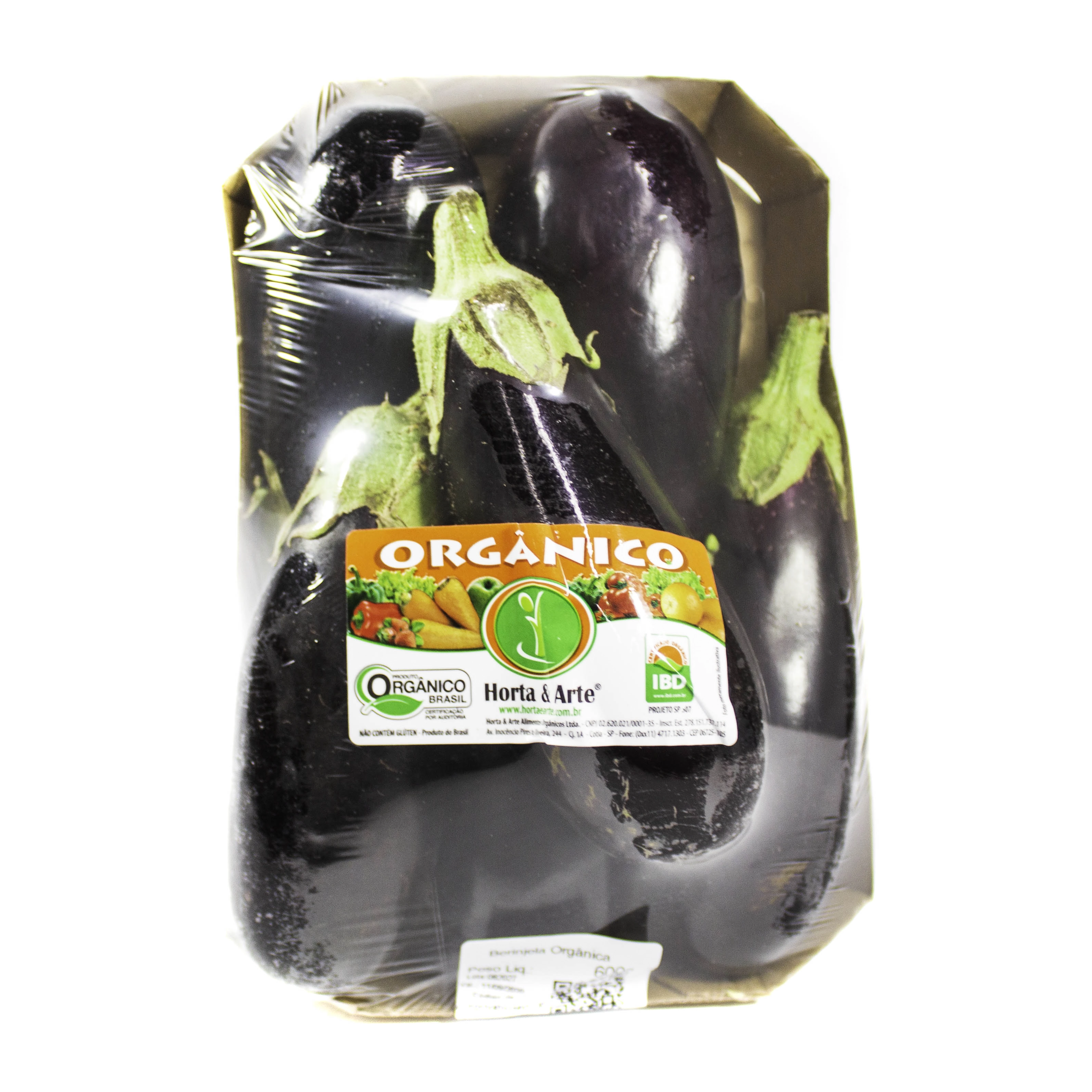 Berinjela Org 600g