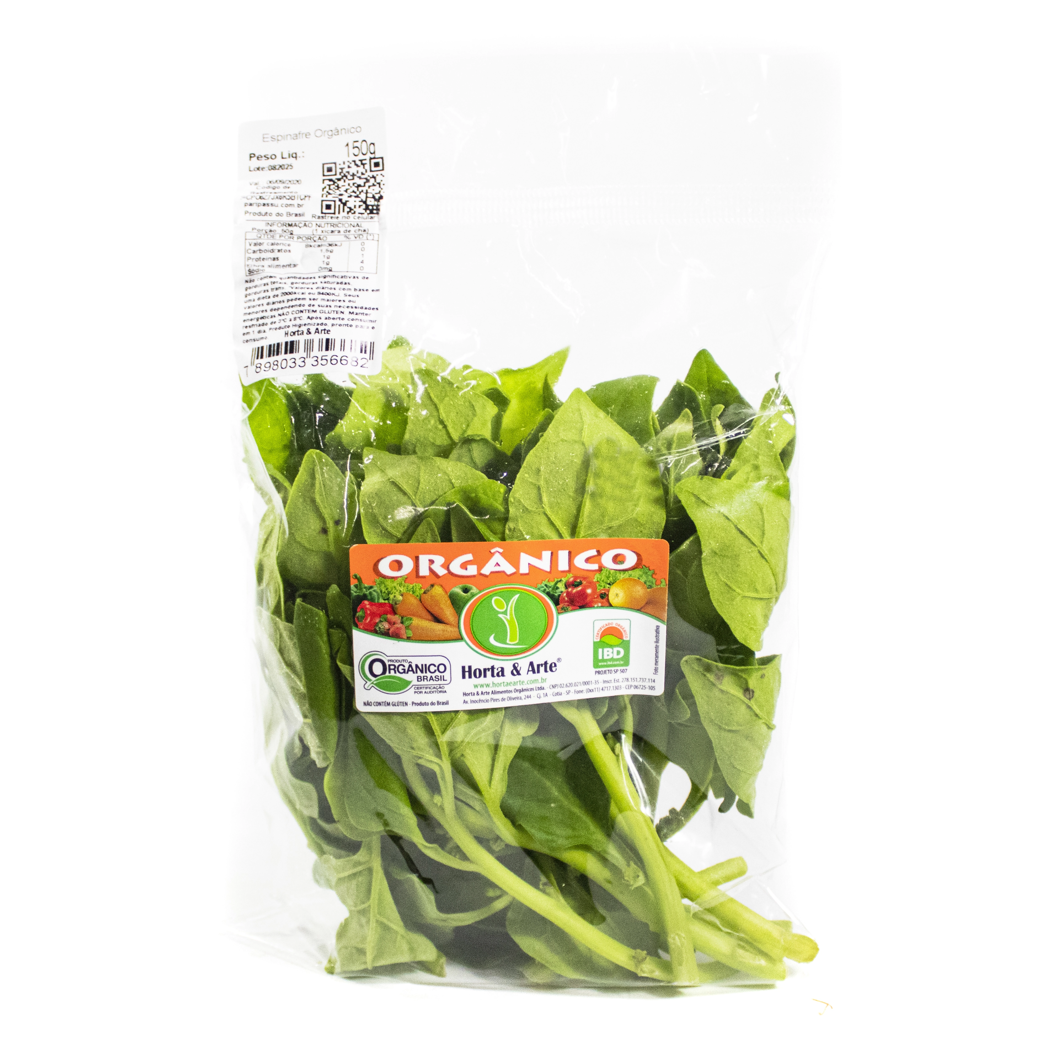 Espinafre Hig. Org.bdj 150 G