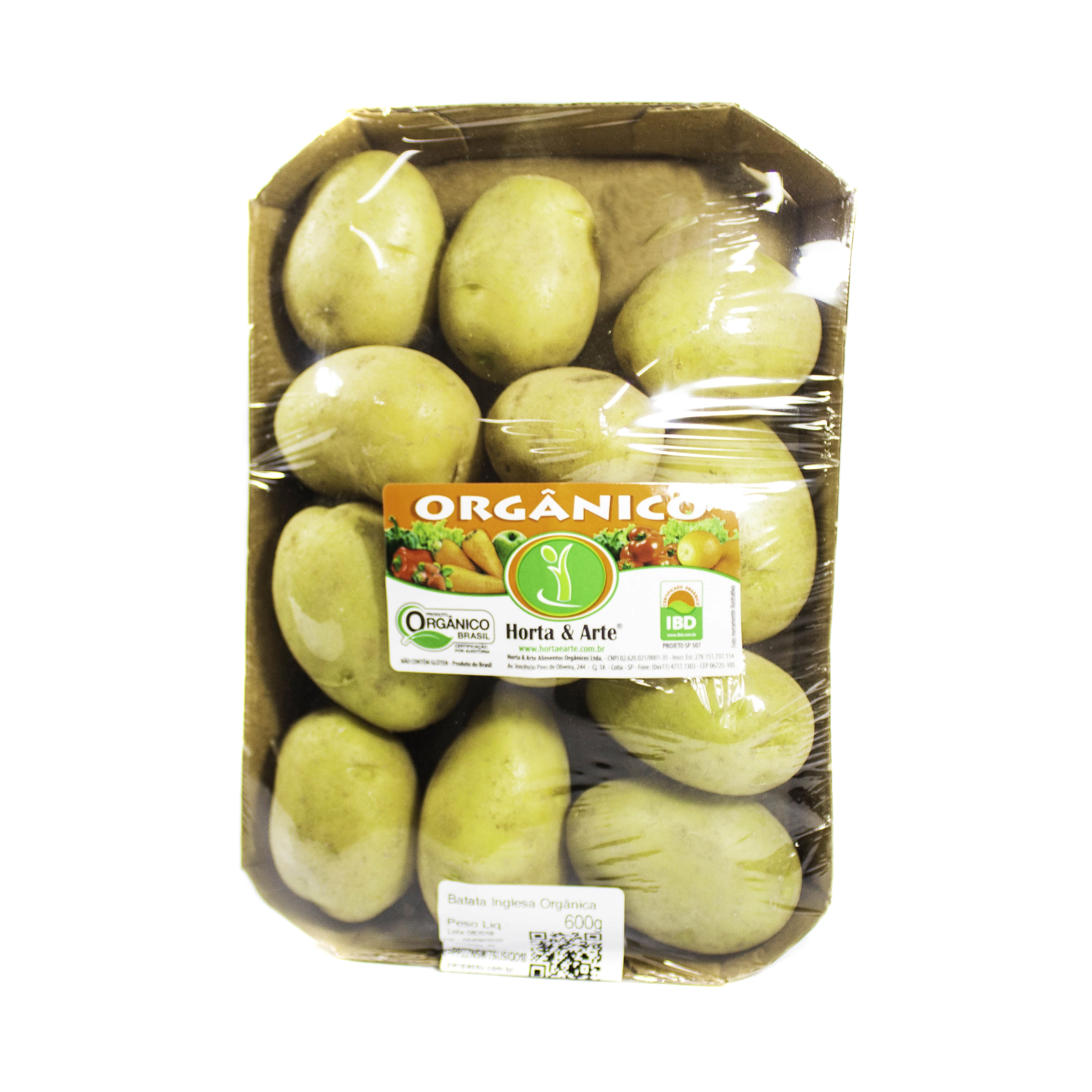 Batata Inglesa Organica Horta E Arte