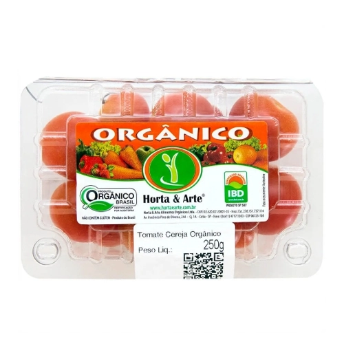 Tomate Cereja H A Organica 250gr