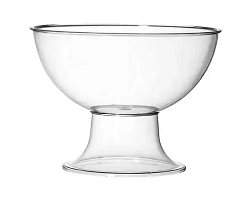 Taça De Acrílico Pequena Três Triângulos