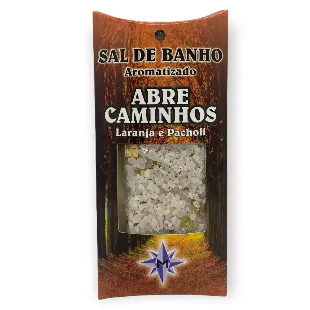 Sal de banho aromatizado abre caminhos 100 g