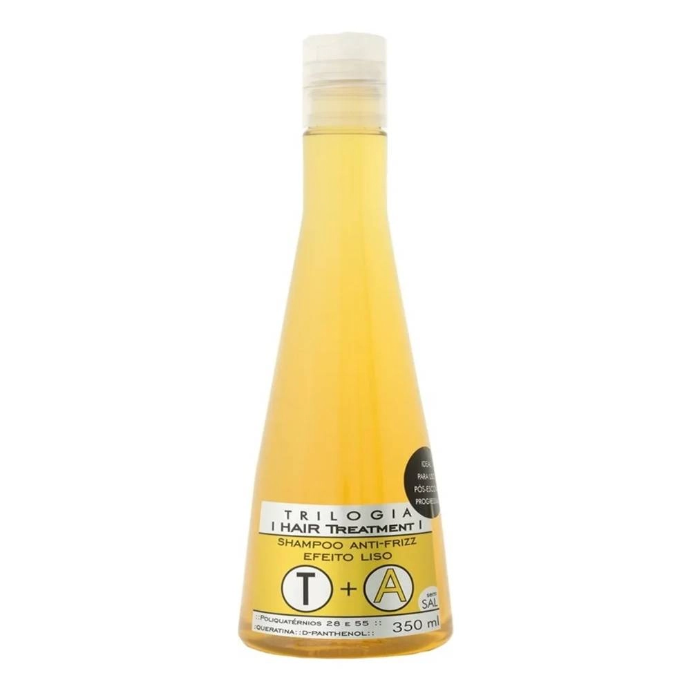 Trilogia Shampoo Anti Frizz Efeito Liso