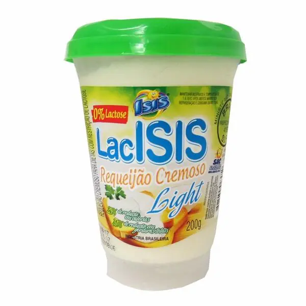 Requeijão Cremoso Light 200g Laticinio Belo Vale Ltda