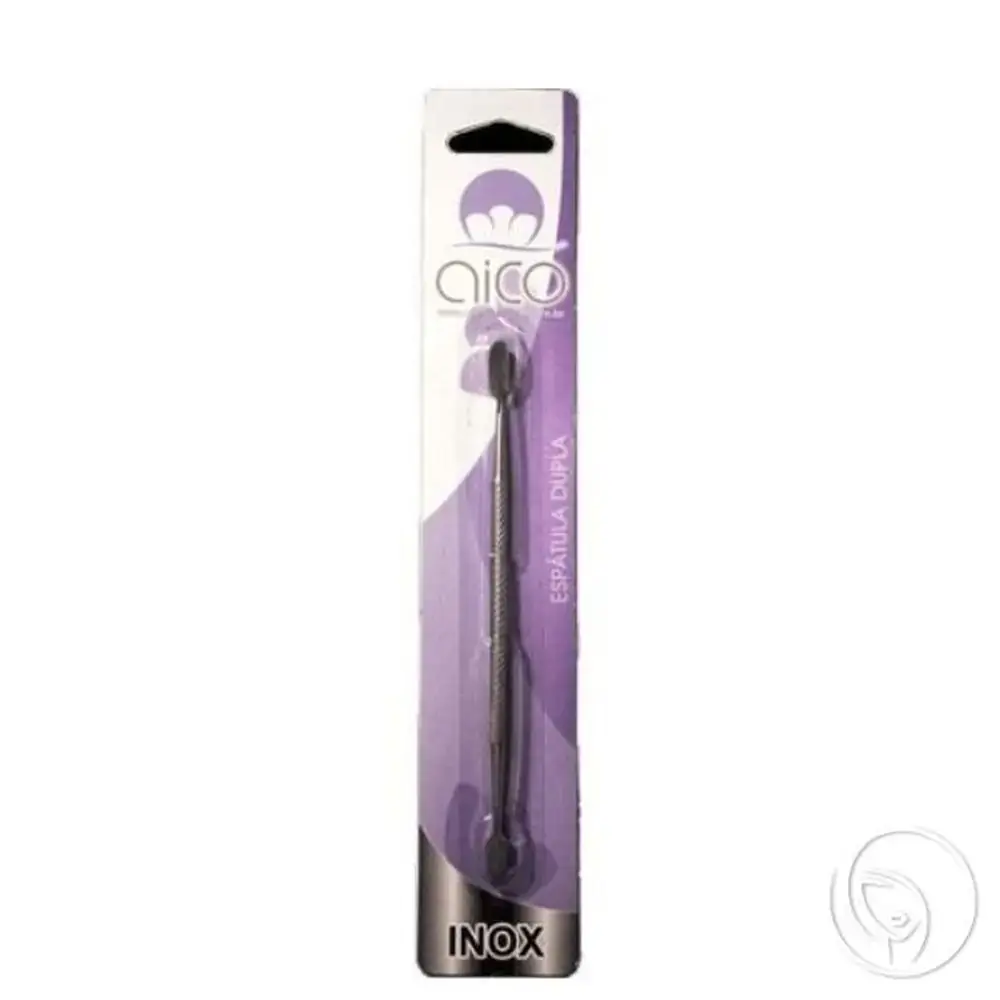 Espatula Dupla Aco Inox Un