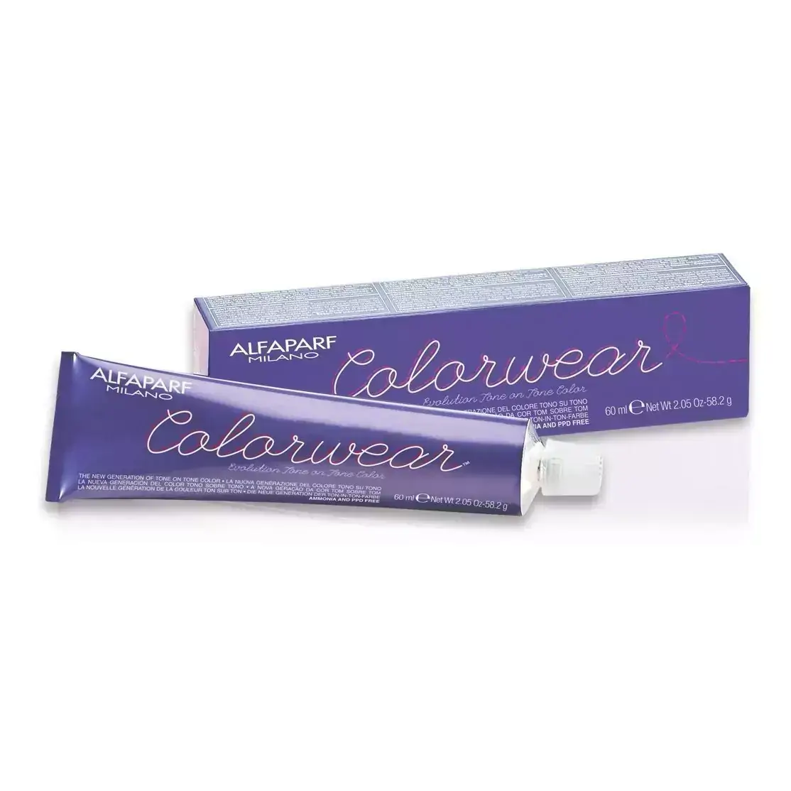 Alfaparf Milano - Color Wear - Coloração 1 Preto 60 ml