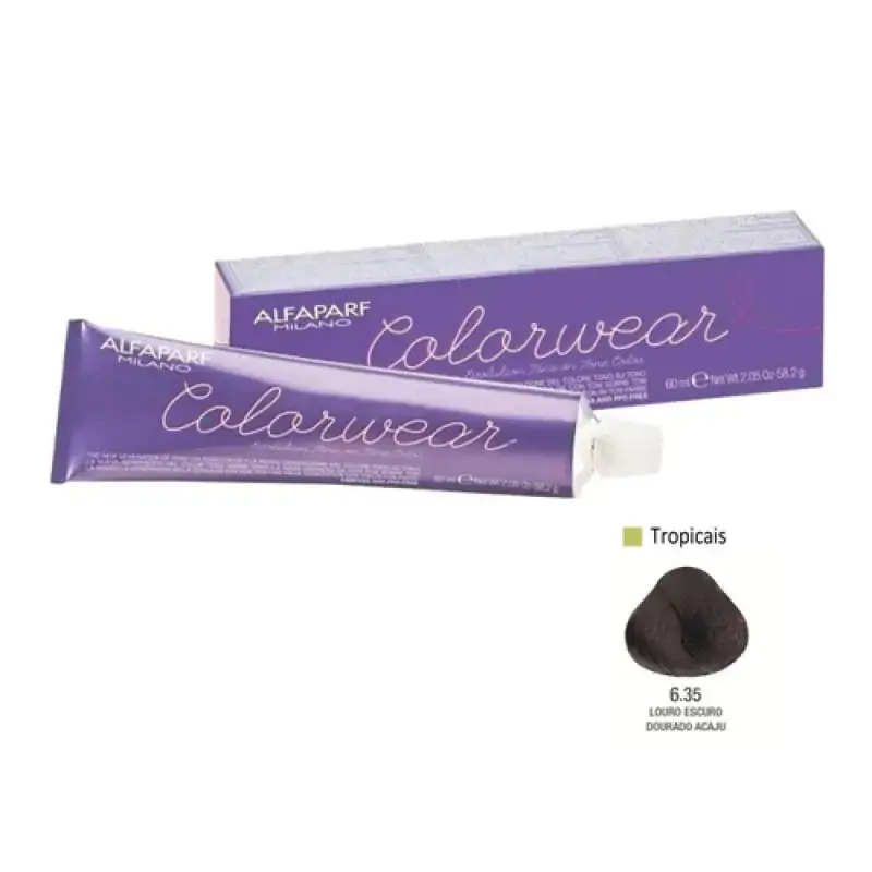 Tonalizante Individual Alfaparf Color Wear 6.35 New Bra 60ml