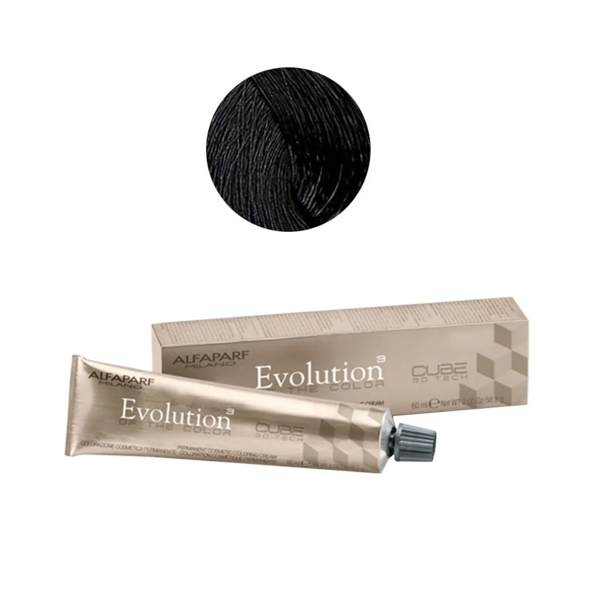 Tintura Creme Alfaparf Evolution Castanho Médio Intenso 4NI