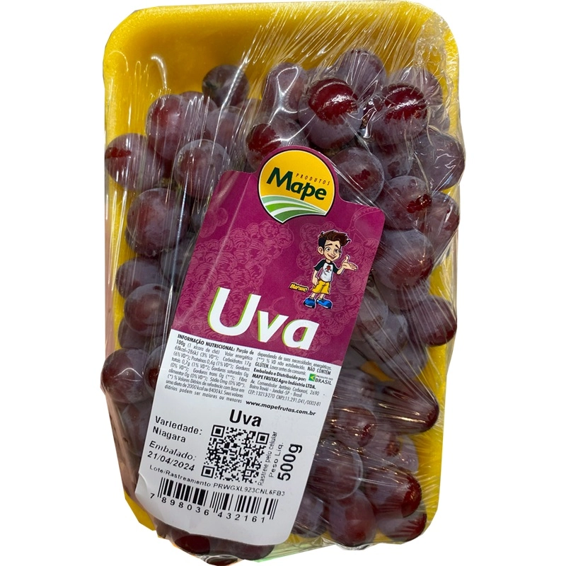 Uva Niagara Rosada Bandeja 500g
