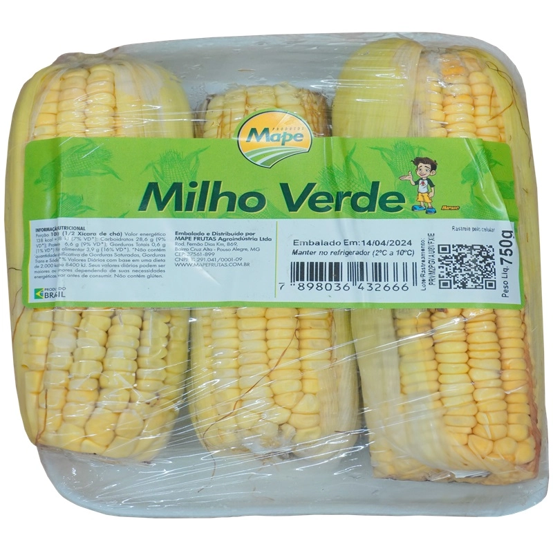 Milho Verde Bandeja 600g