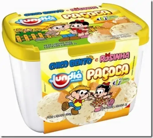 Sorvete Jundia Paçoca R