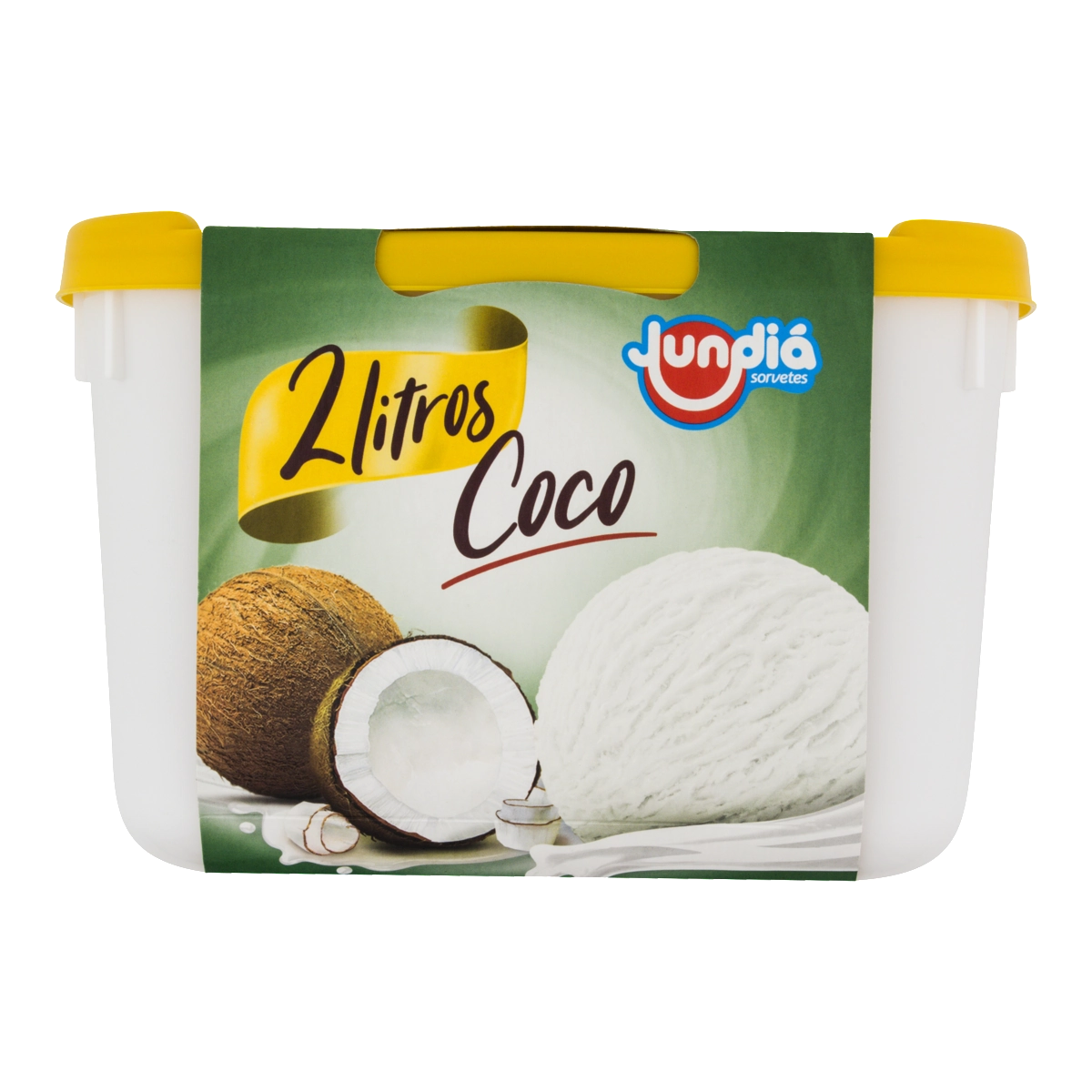 Sorvete Coco Jundiá Pote 2l
