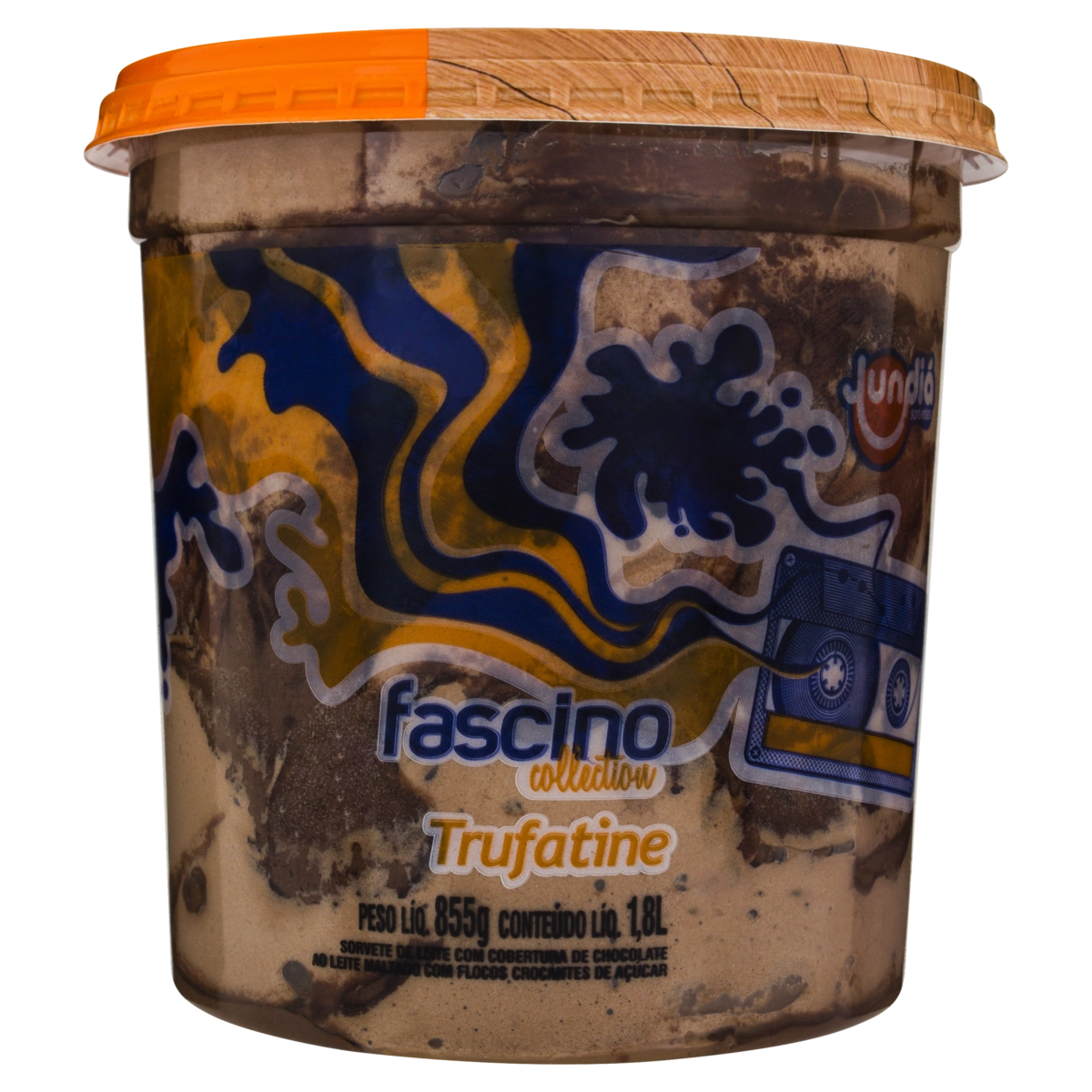 Sorvete Trufatine Jundiá Fascino Collection Pote 1,8l