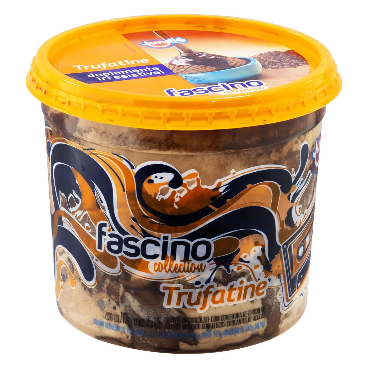 Sorvete Trufatine Jundiá Fascino Collection Pote 1,5 L
