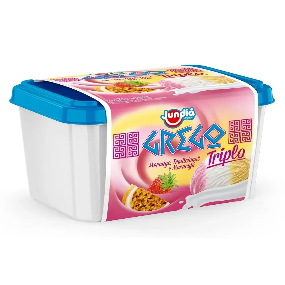 Sorvete Grego Triplo Jundiá Pote 1,5l