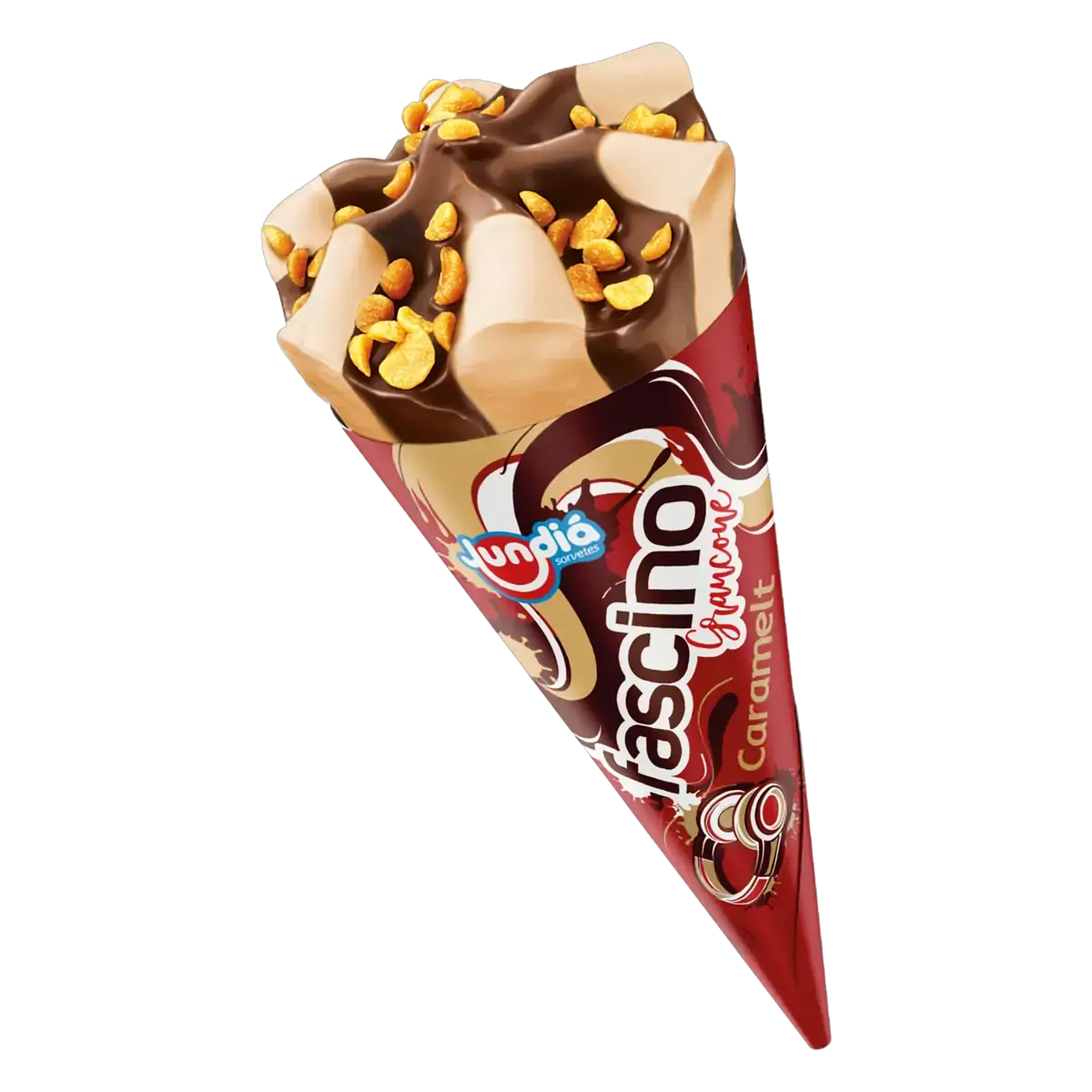 Sorvete Caramelt Jundiá Grancone Fascino 70g