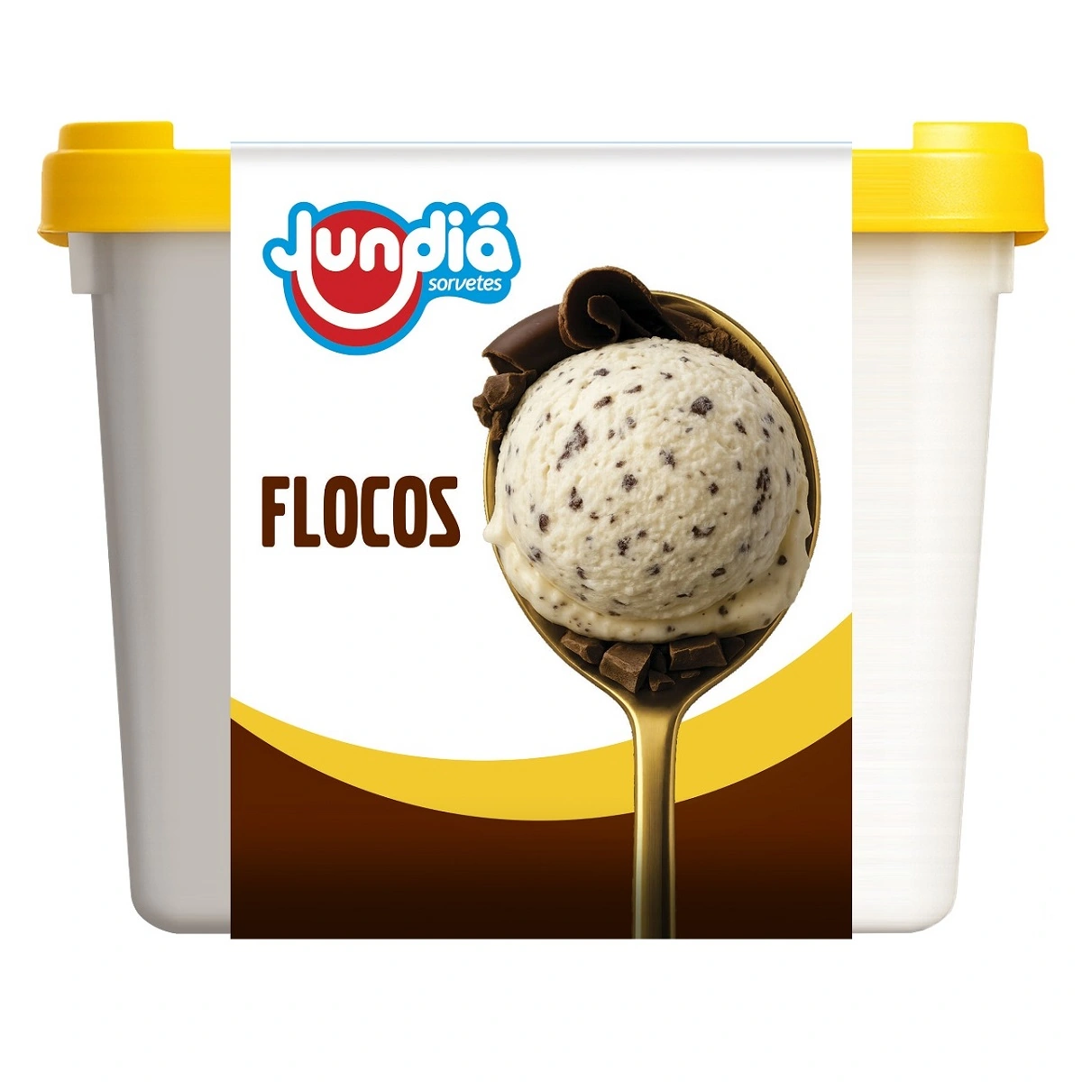 Sorvete Jundia Flocos 1,5l