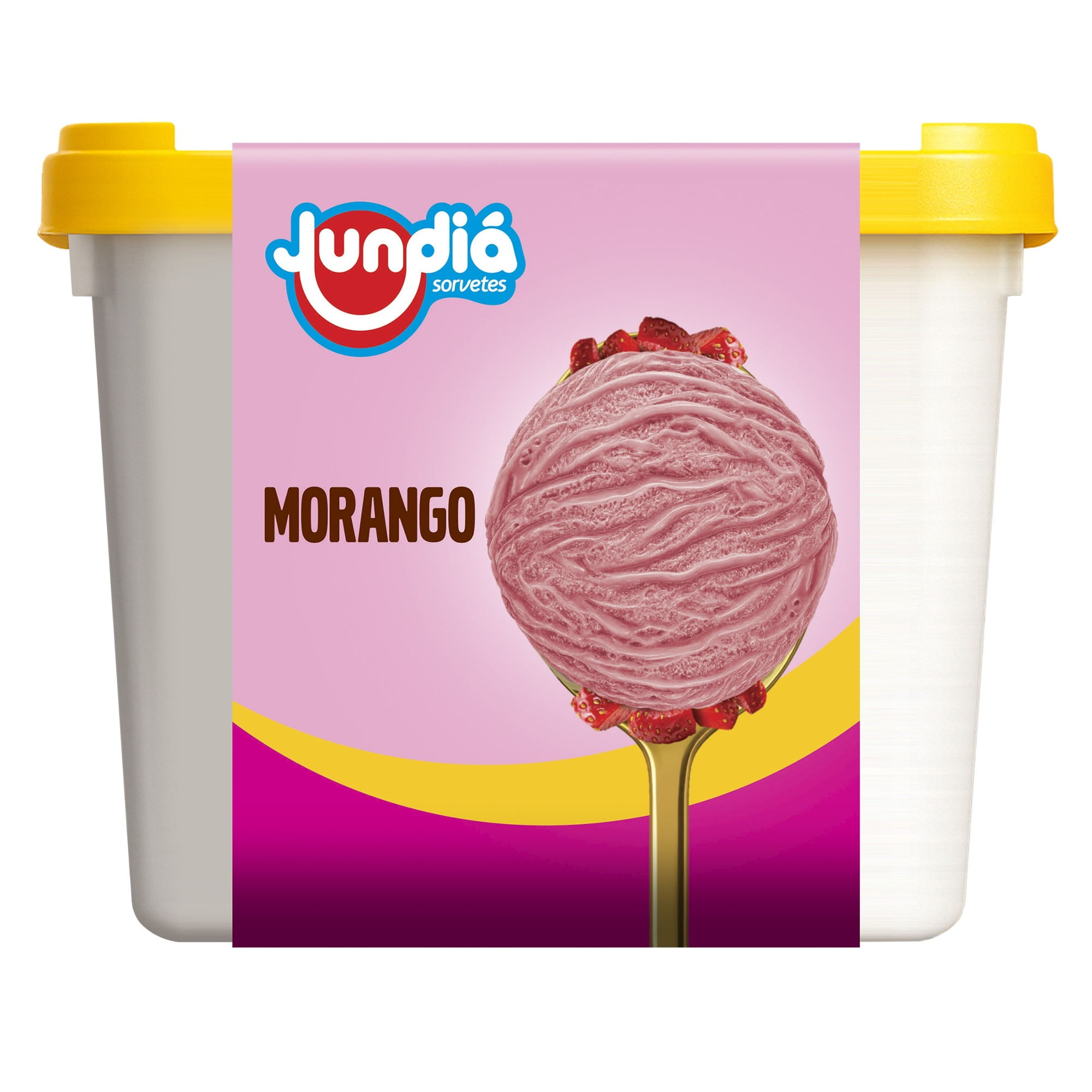 Sorvete Jundia Morango 1,5l