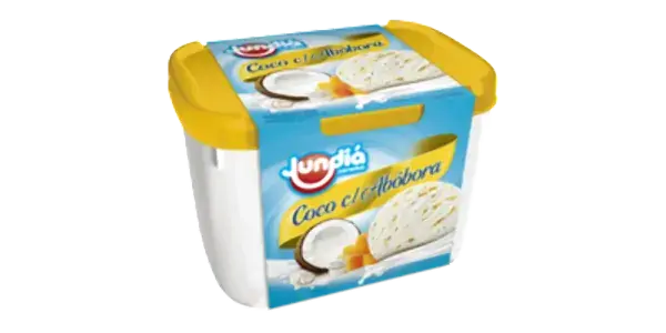 Sorvete Coco Com Abóbora