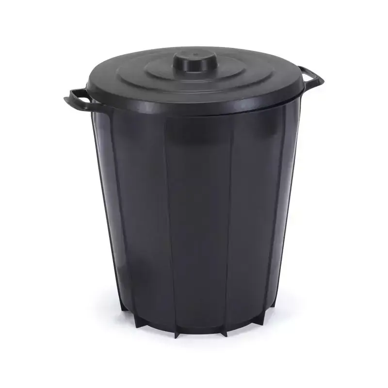 CESTO DE LIXO REDONDO 35 LITROS BLACK INJEPLASTEC