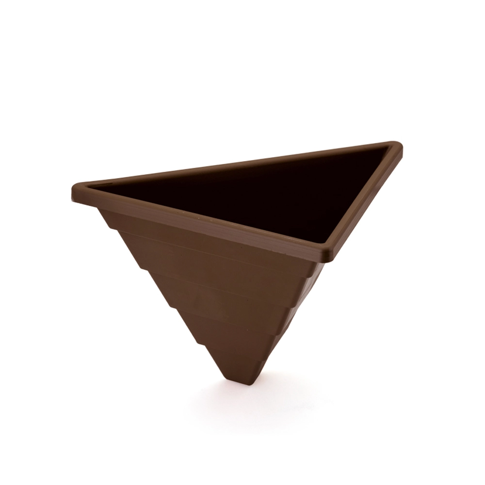 Vaso Plas.triang Pared 18x29x20 Injeplastec