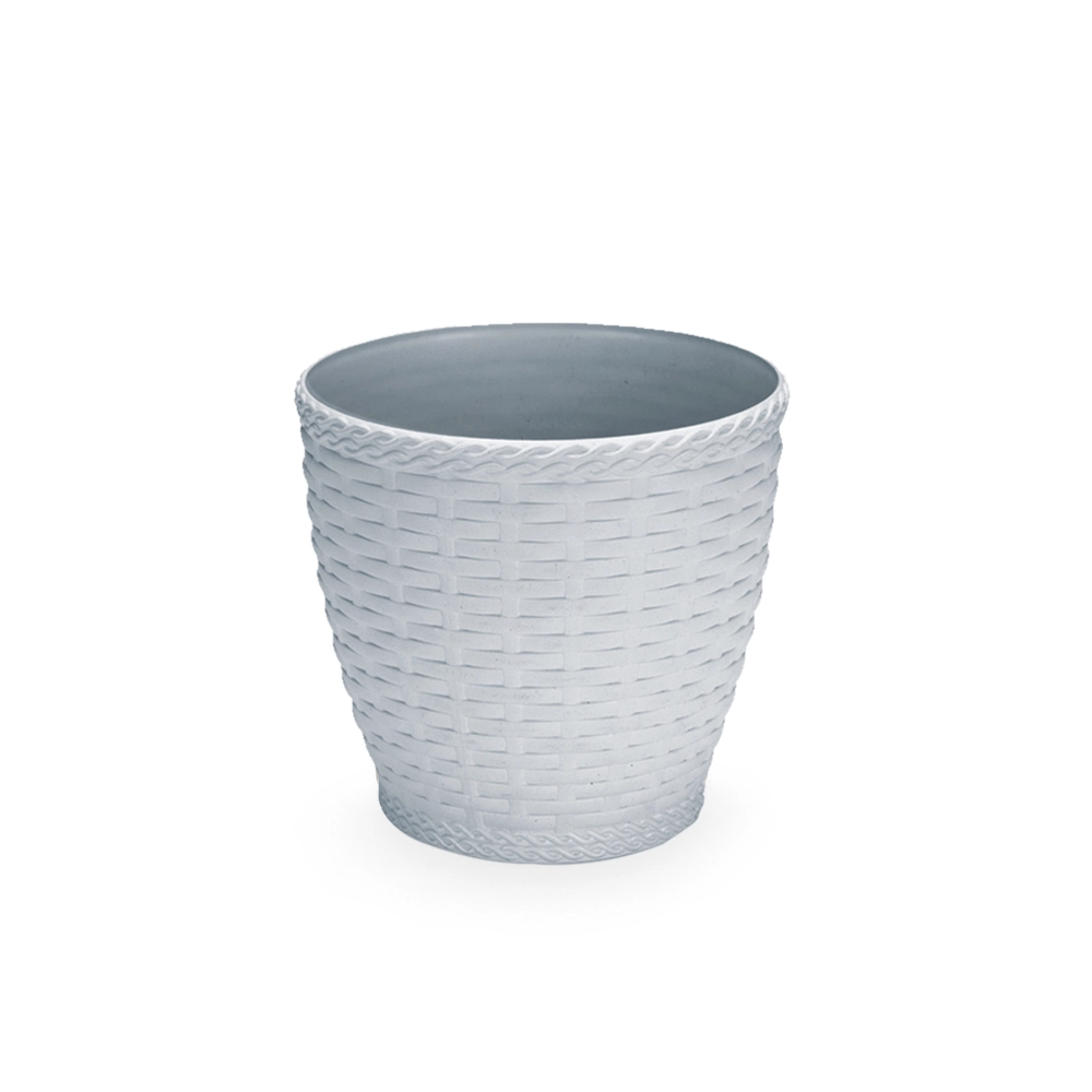 Vaso Rattan Cinza Red Peq 4.6 Lts 509 Injeplastec