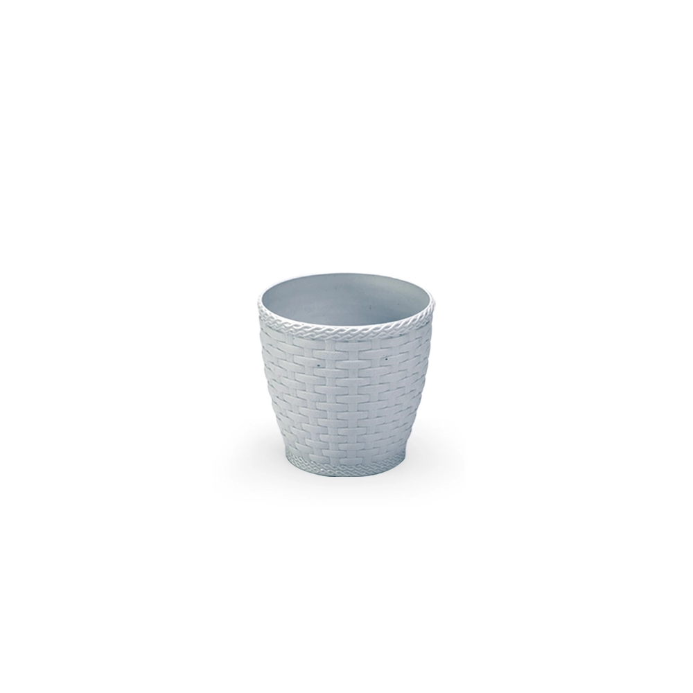 Vaso Rattan Cinza M2