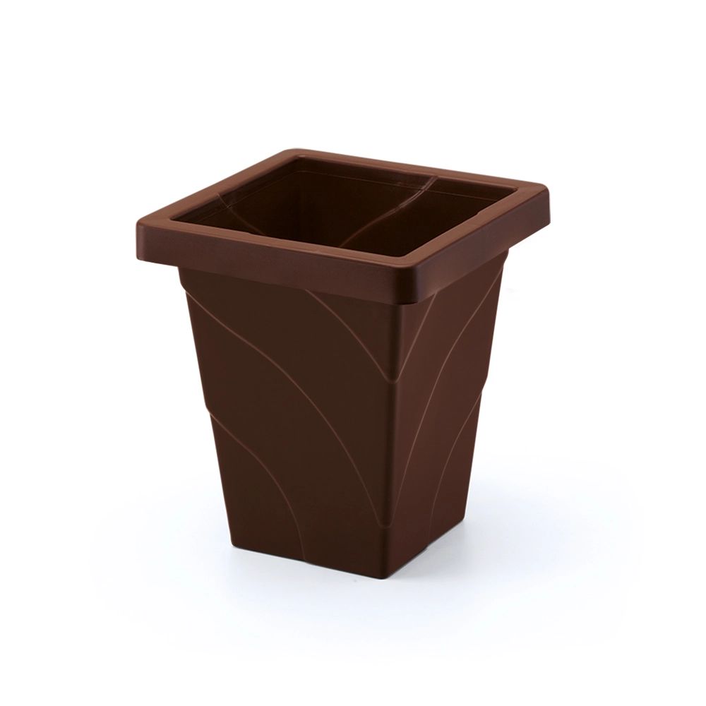 Vaso Roma Coffee Quadrado Pequeno 536 Injeplastec