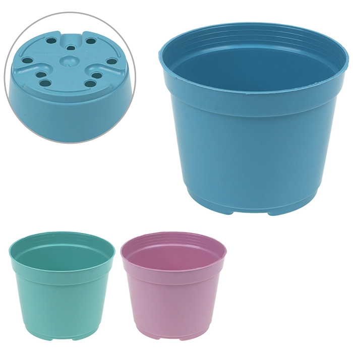 Conj 6 Vaso Plantio Color 751 Injeplastec