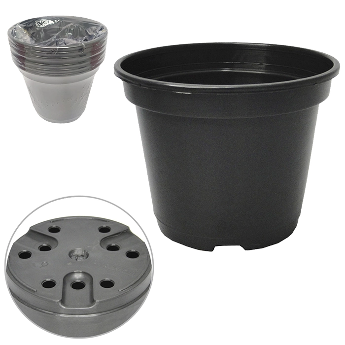 Conj 6 Vaso Plantio Pt 753 Injeplastec