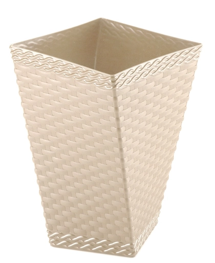Vaso Twister Rattan Peq. 12 L Palha