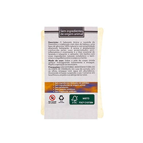 Sabonete Arnica E Lavanda Viventium 100g