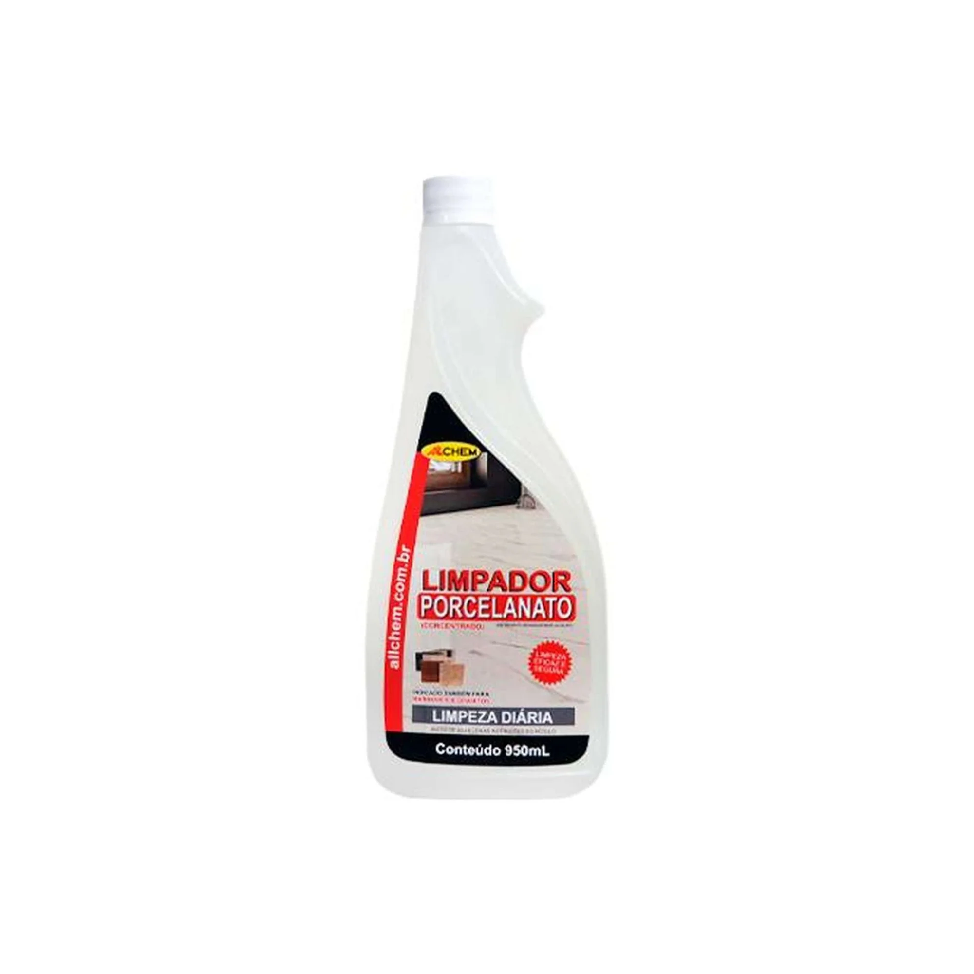 Kit 6 Un Limpador Porcelanato Diário Allchem 950ml