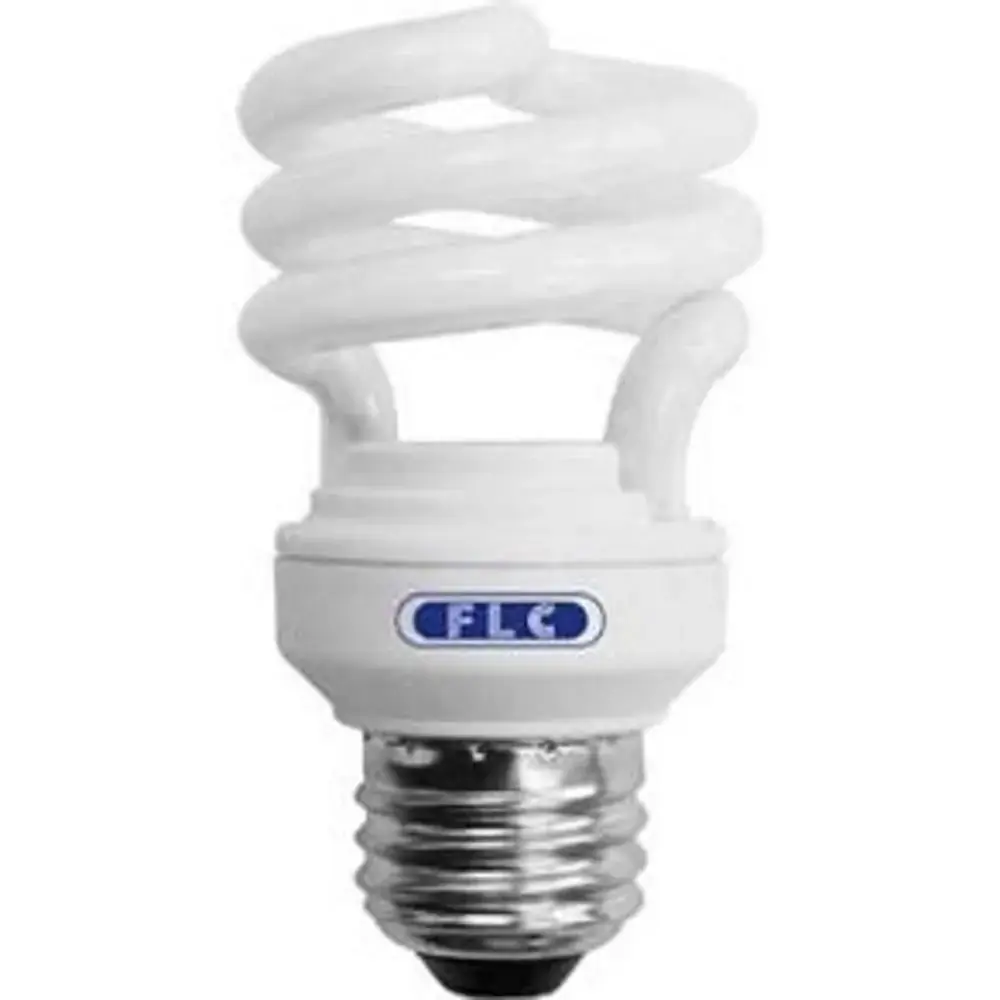 Lâmpada Elétrica Flc Fluorescente Mini Espiral 14w 127v 2t