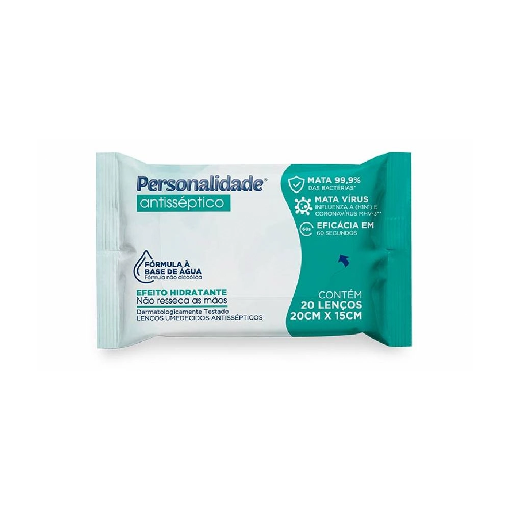 Lencos Umed Antisseptico Personalidade C/20un