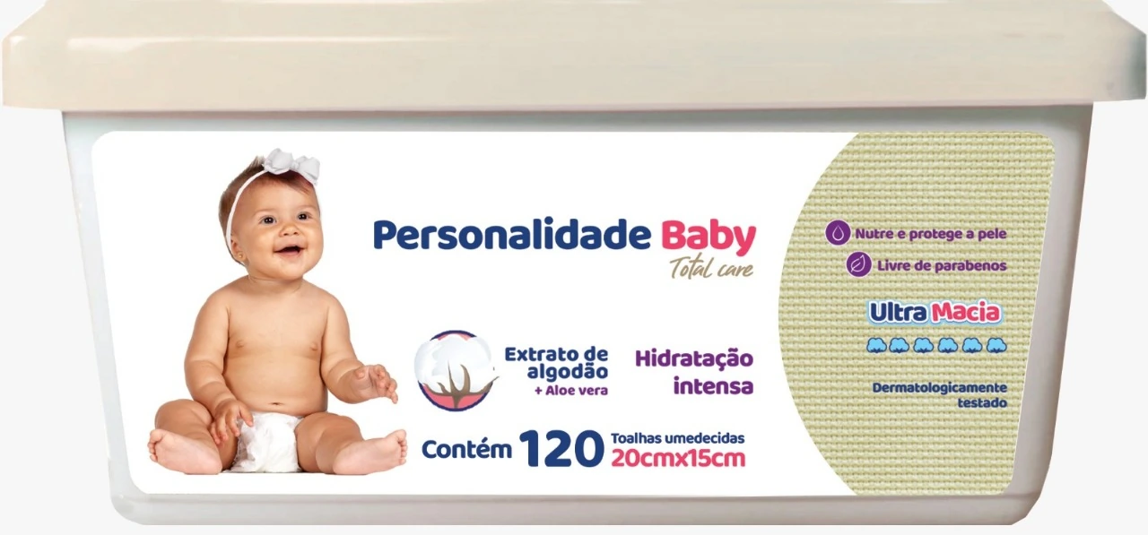Toalhas Umed Personalidade Estojo C/120 Unid