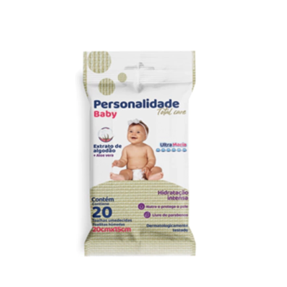 Toalhas Umed Personalidade C/20un Pocket