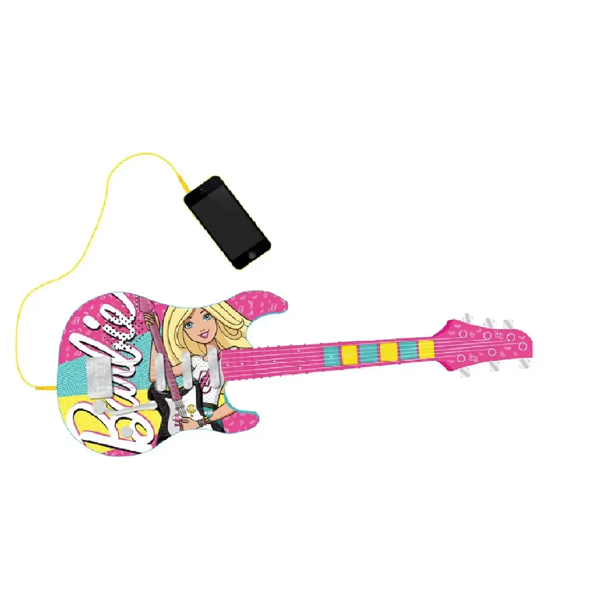 Guitarra Fabulosa Barbie Com Função Mp3 Player