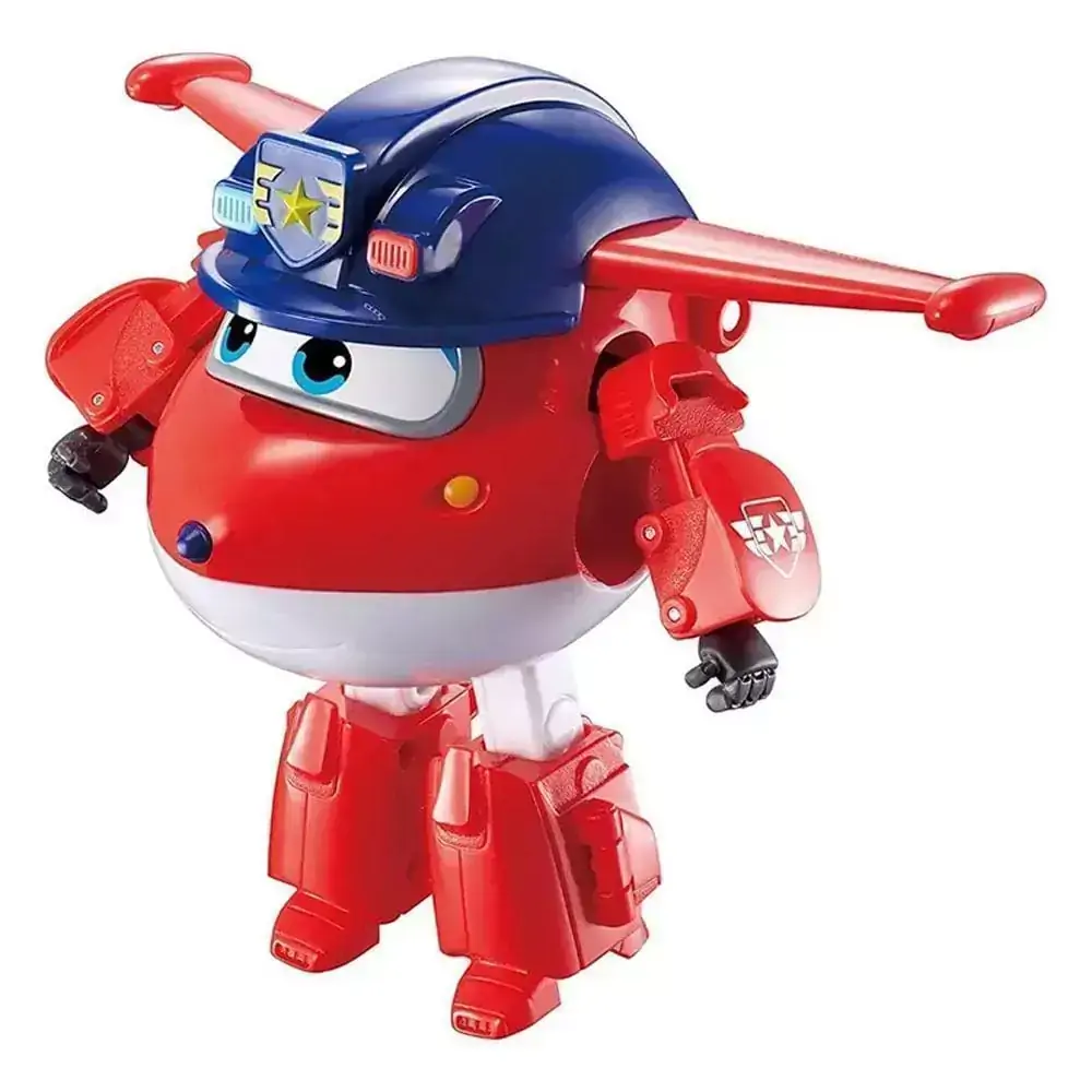Figura Transformável - 12 Cm - Super Wings - Change Up - Police Patrol - Fun