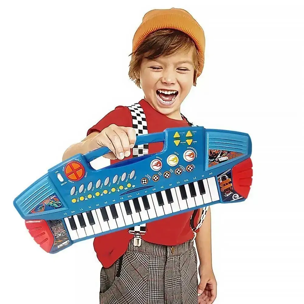 Teclado Radical Hot Wheels
