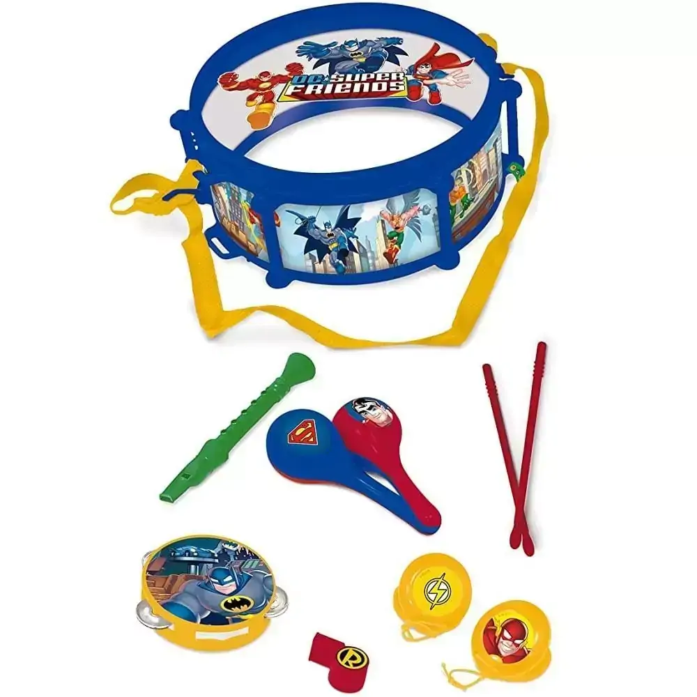 Instrumentos Musicais - Bandinha - Batman e Super Amigos - Fun